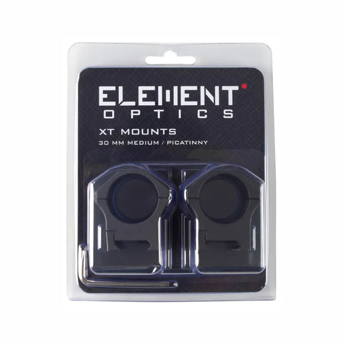 ELEMENT OPTICS XT MOUNTS 30MM MED DOVETAIL
