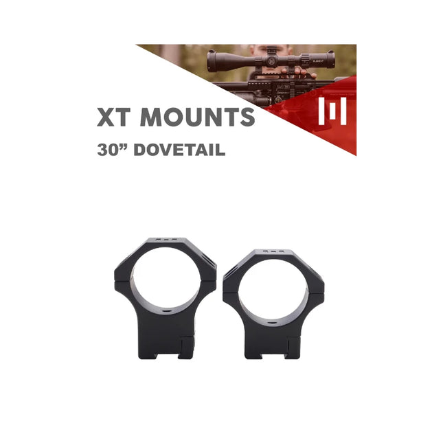 ELEMENT OPTICS XT MOUNTS 30MM MED DOVETAIL