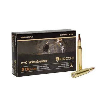 FIOCCHI 270 WIN 130GR SP 20PK