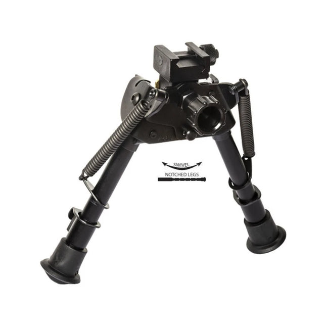 HARRIS BI-POD 6-9" SWIVEL BENCHREST