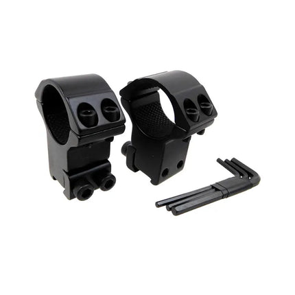 HAWKE EXTENSION RINGS 9-11mm HIGH 1 INCH EXT DOUBLE SCREW