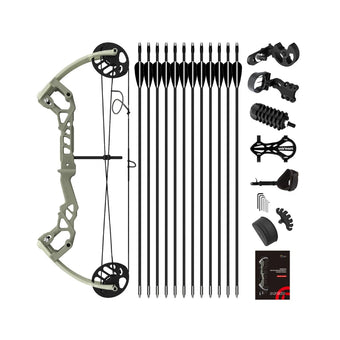 HEADHUNTER ARCHERY X6 KIDS RTS COMPOUND BOW PACKAGE