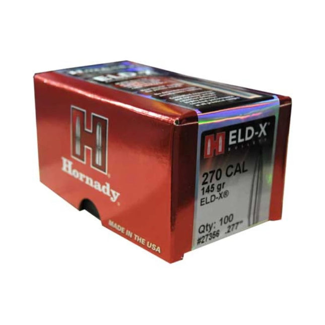 HORNADY .277 270 CAL 145 GR ELD-X 100 PK