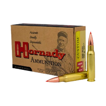 is a premium hunting ammunition designed for accuracy and terminal performance.