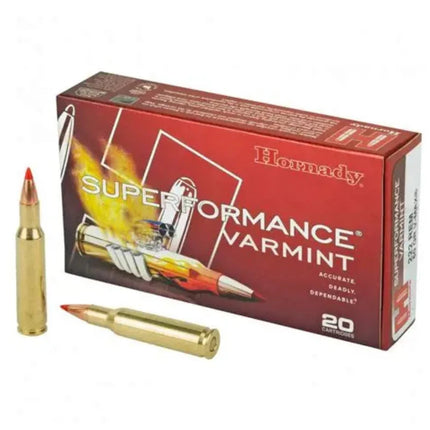 HORNADY AMMO 222 REM 50GR V-MAX