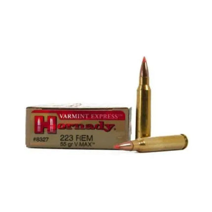 HORNADY AMMO 223 REM 55GR V-MAX