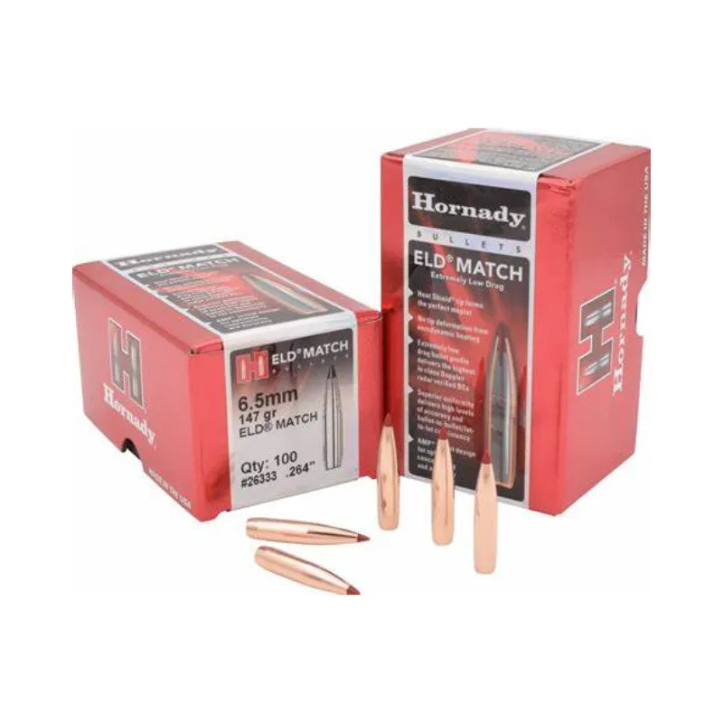 HORNADY PROJECTILES ELD MATCH (CALIBRE VARIANTS AVAILABLE)