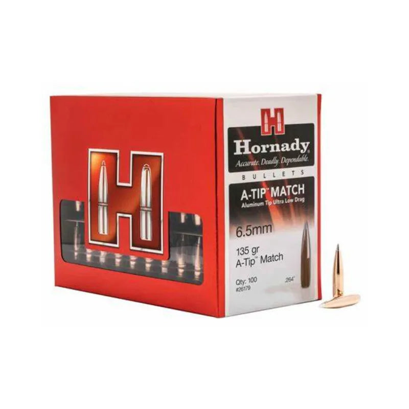 HORNADY PROJECTILES  A-TIP MATCH (CALIBRE VARIANTS AVAILABLE)