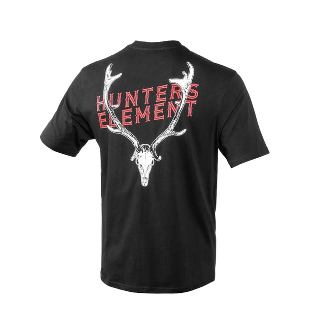 HUNTERS ELEMENT FALLOW SKULL TEE SZ 2XL