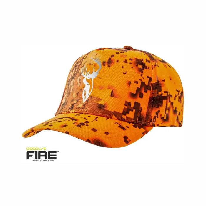 HUNTERS ELEMENT HEAT BEATER CAP WHITE STAG DESOLVE FIRE