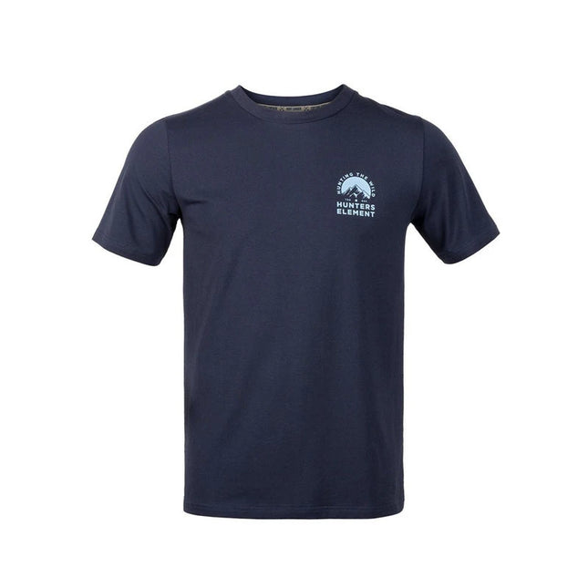 HUNTERS ELEMENT NAVY TEE SZ XL