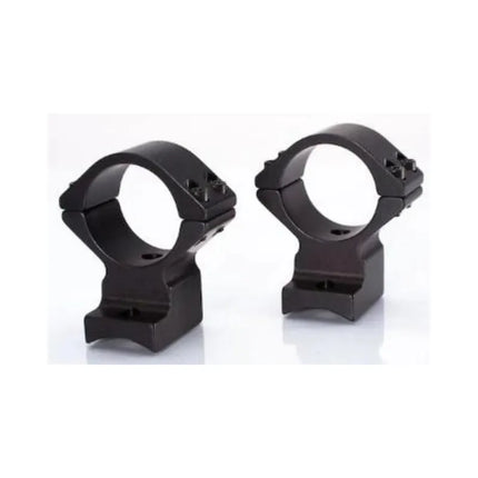 TALLEY 1" ALLOY LIGHTWEIGHT RINGS - BLACK LOW TIKKA T3/T3X