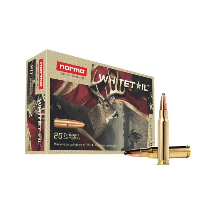 NORMA 30-06 SPRG 150GR WHITETAIL SP - 20 PACK