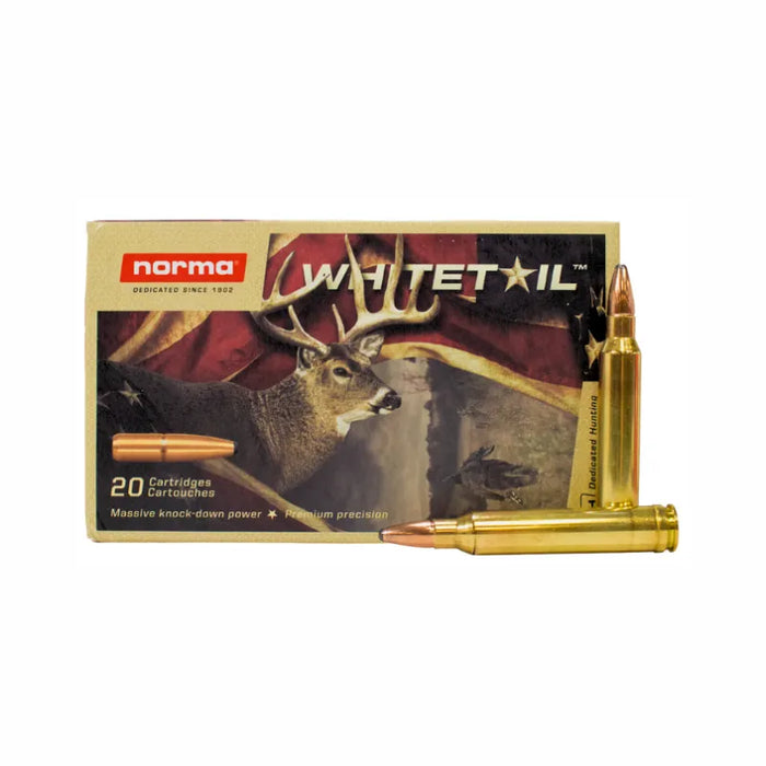 NORMA 300 WIN MAG 150GR WHITETAIL SP - 20 PACK