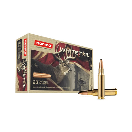 NORMA AMMO 30-30 WIN 150GR WHITETAIL SP 20 PACK