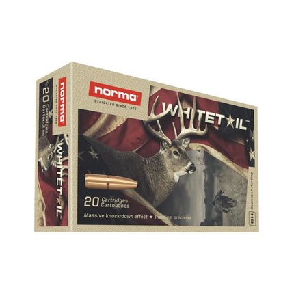 NORMA AMMO 7MM REM MAG 150GR WHITETAIL SP 20 PACK