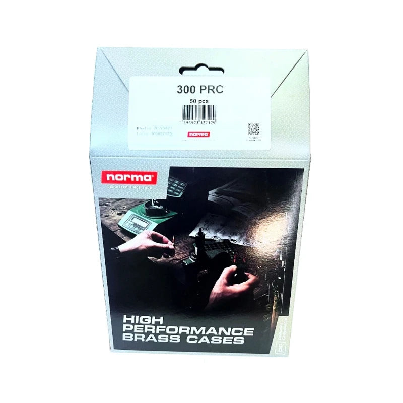 NORMA UNPRIMED BRASS 300 PRC 50 PACK