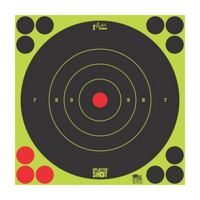 PRO-SHOP PS SPLATTER SHOT 12" BULLSEYE TARGET 12 PKT