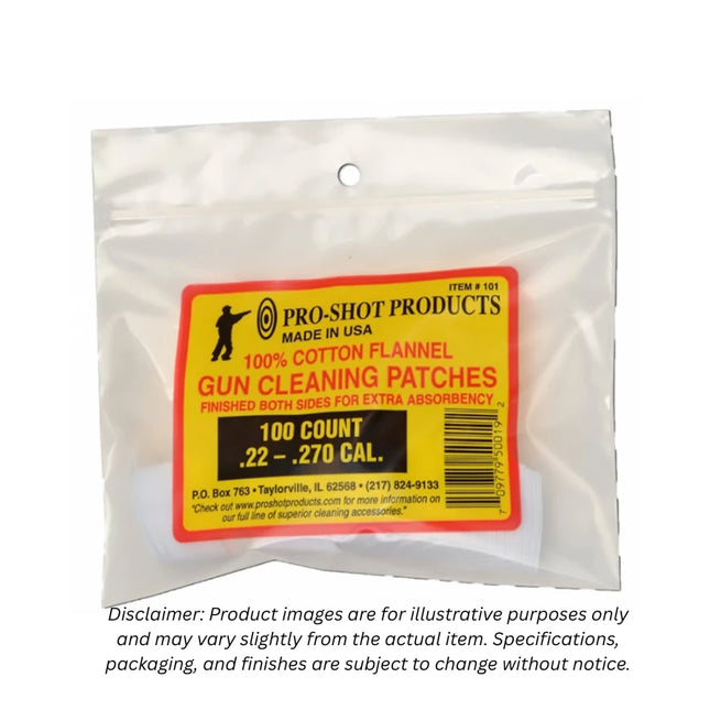 PRO-SHOT PATCHES 22CAL