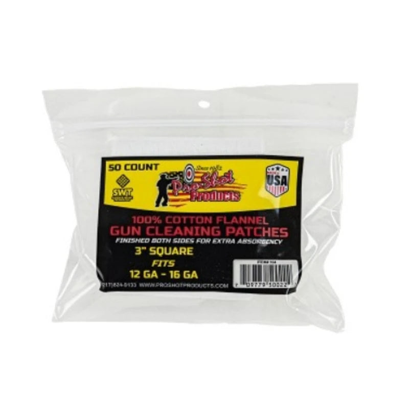 PRO SHOT 12-16 GA PATCHES 50 PACK