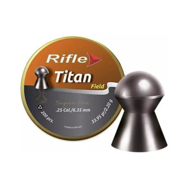 RAB FIELD SERIES THUNDER 6.35/25CAL 33.95GR 200PACK AIR RIFLE PELLETS