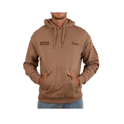 RINGERS WESTERN KNX OVERSIZE UNISEX HOODIE CAMEL (SIZES AVAILABLE)