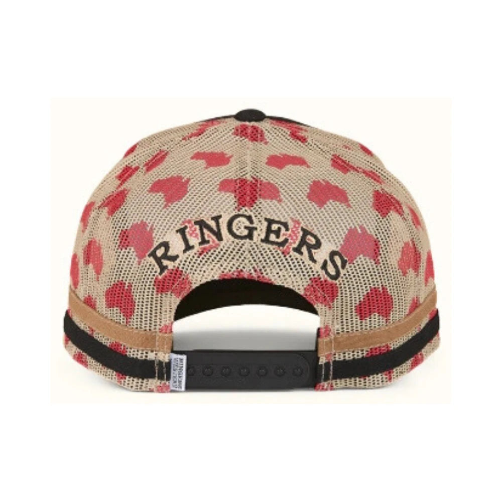 RINGERS WESTERN AUSSIE RULES DEEP FIT TRUCKER CAP - BLACK