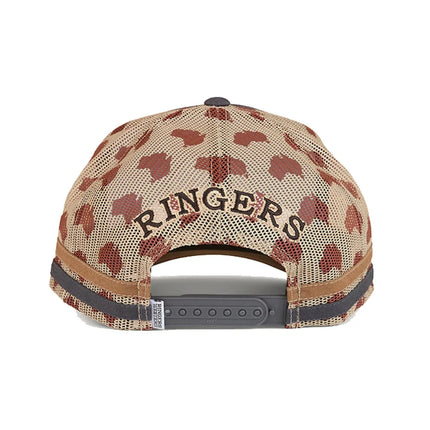 RINGERS WESTERN AUSSIE RULES DEEP FIT TRUCKER CAP - CHARCOAL/CLAY