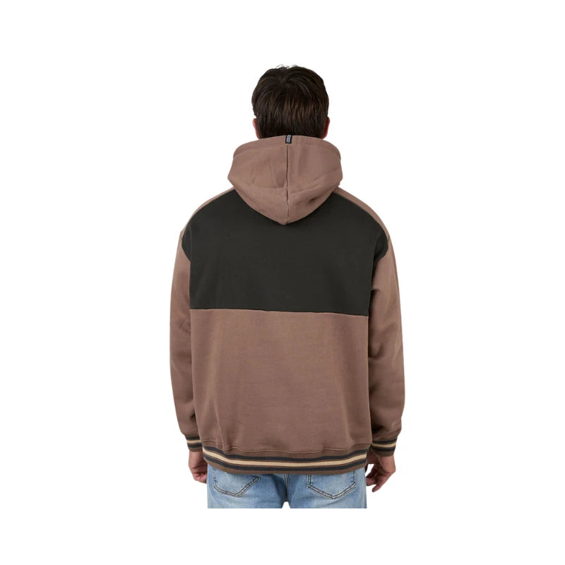RINGERS WESTERN BARROW CREEK MENS PULLOVER HOODIE - MUSHROOM