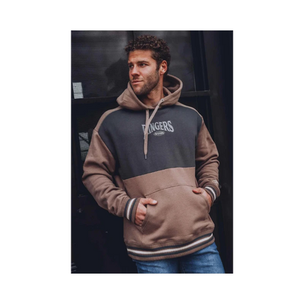 RINGERS WESTERN BARROW CREEK MENS PULLOVER HOODIE - MUSHROOM
