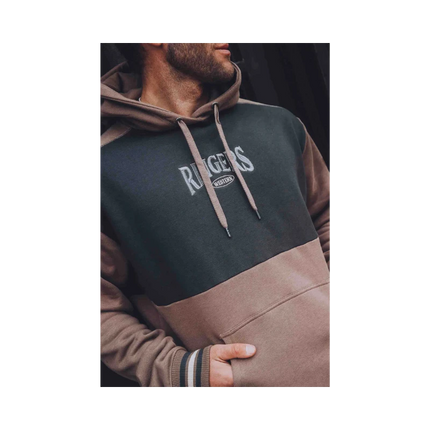 RINGERS WESTERN BARROW CREEK MENS PULLOVER HOODIE - MUSHROOM