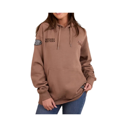 RINGERS WESTERN KNX OVERSIZE UNISEX HOODIE CAMEL (SIZES AVAILABLE)