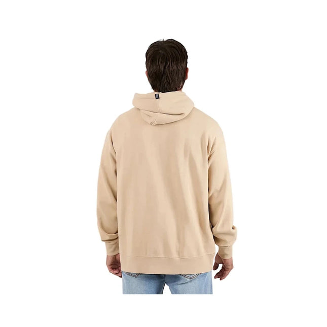 RINGERS WESTER PRINCETON MENS HOODIE - DARK SAND / CHOCOLATE