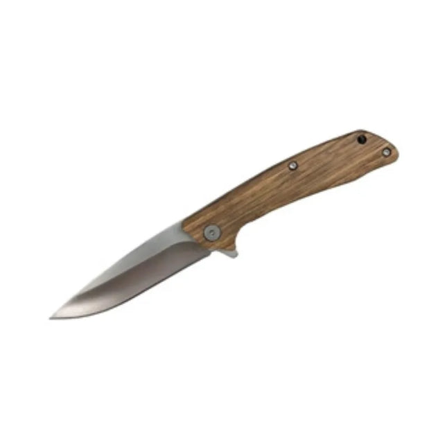 ROPER KNIVES ROPER JR OUTLAW ZEBRAWOOD7.6CM BLADE