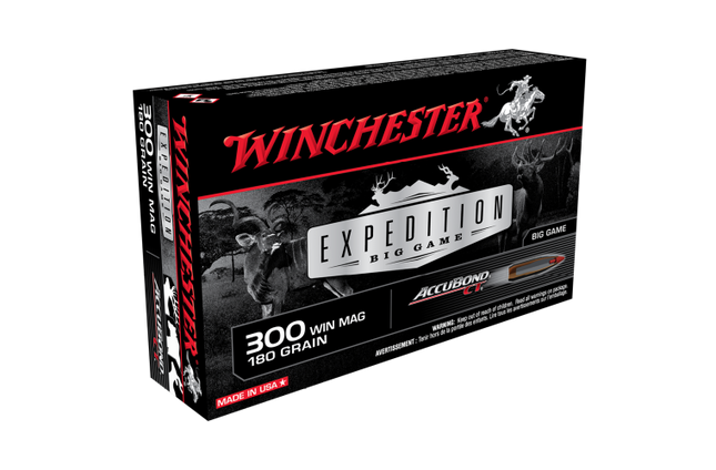 WINCHESTER AMMO EXPEDITION BIG GAME 300WM 180GR ABCT