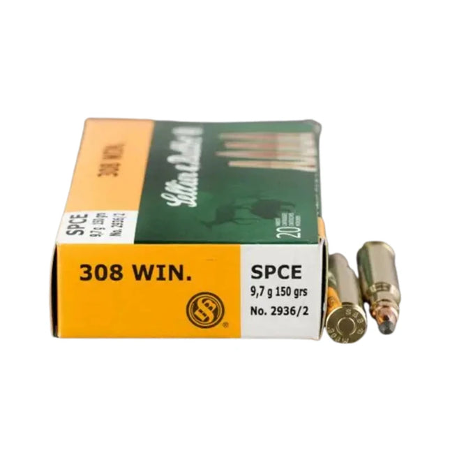 SELLIER & BELLOT AMMO 308W 150GR SPCE 20PK