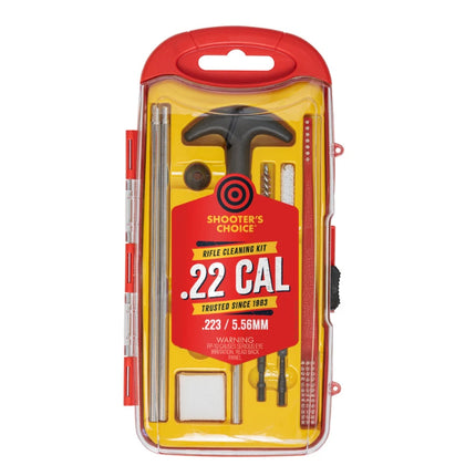 SHOOTERS CHOICE 22 CAL RIFLE CLEANING KIT