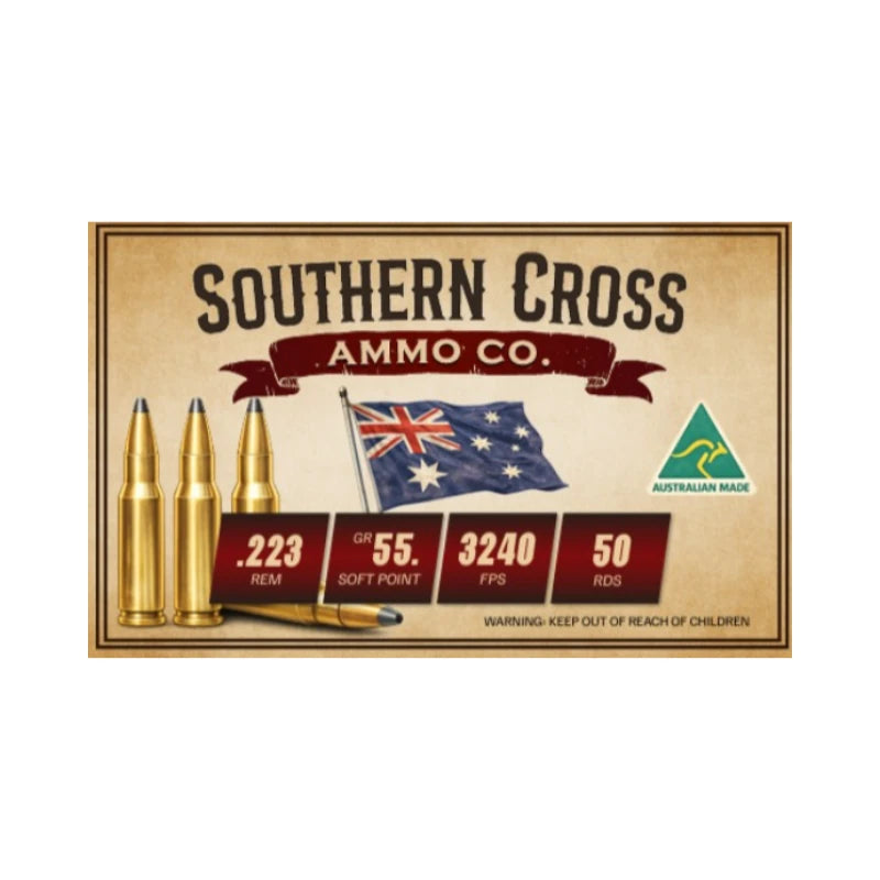 SOUTHERN CROSS AMMO CO - 223 REM 55GR SP (50PK)