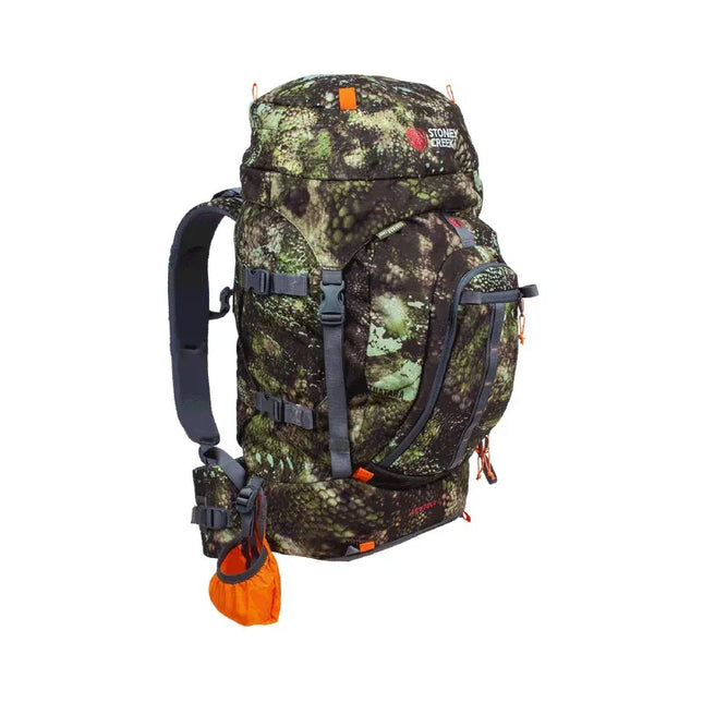 STONEY CREEK MOHAKA 40L + 10L BACKPACK - TUATARA FOREST CAMO