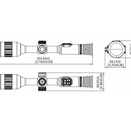 HIKMICRO STELLAR SX60L 3.0 THERMAL IMAGE SCOPE