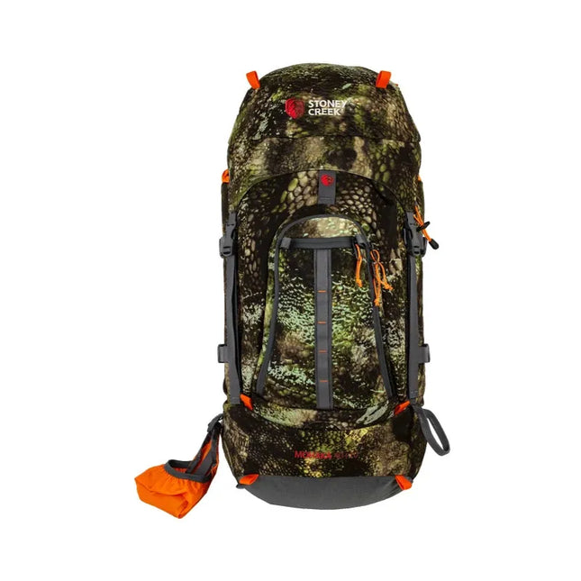 STONEY CREEK MOHAKA 40L + 10L BACKPACK - TUATARA FOREST CAMO