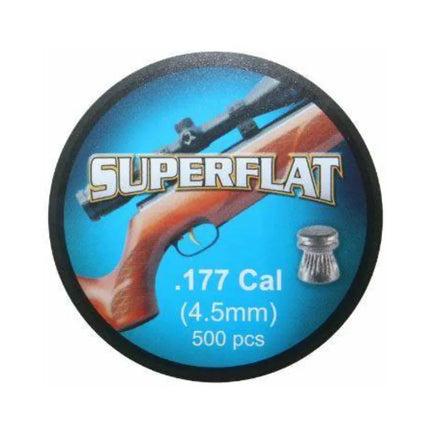 SUPERFLAT AIR RIFLE PELLETS 177