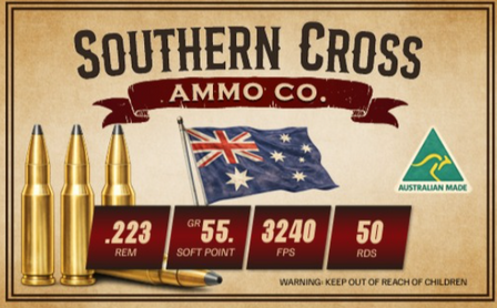 SOUTHERN CROSS AMMO CO - 223 REM 55GR SP (50PK)
