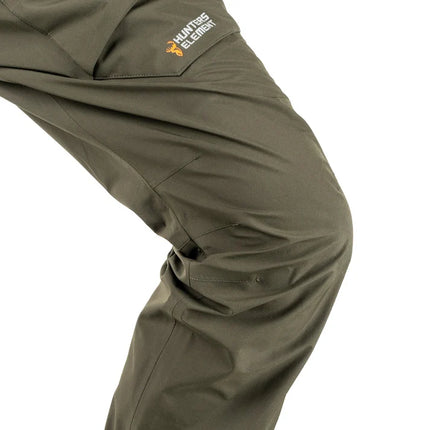 HUNTERS ELEMENT STORM PANTS FOREST GREEN M/34