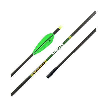 TERRA FIRMA FORTIS FLETCHED ARROWS 500 SPINE (DZN)