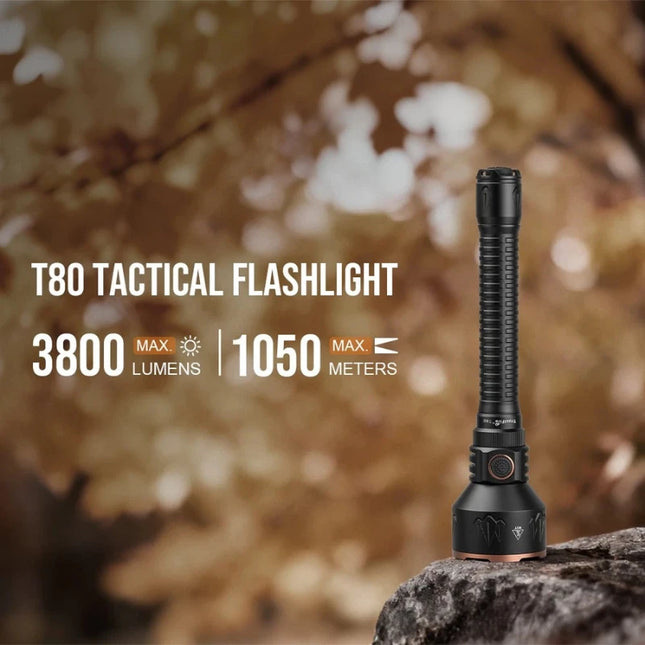 TRUSTFIRE T80 3800 LUMEN HUNTING KIT (WITH MAGNETIC MOUNT)