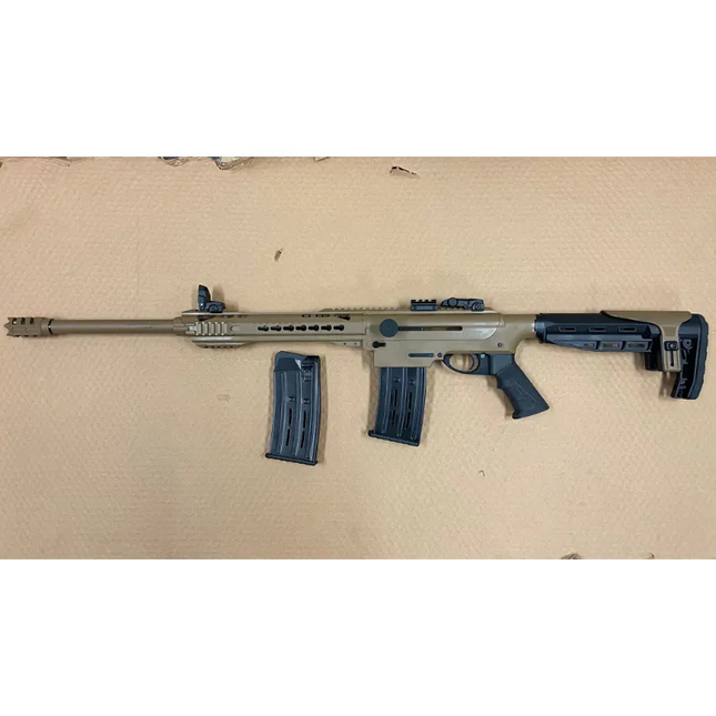 USED BERIKA EXT12 STRAIGHT PULL SHOTGUN 20" 5RD BOX MAGAZINE