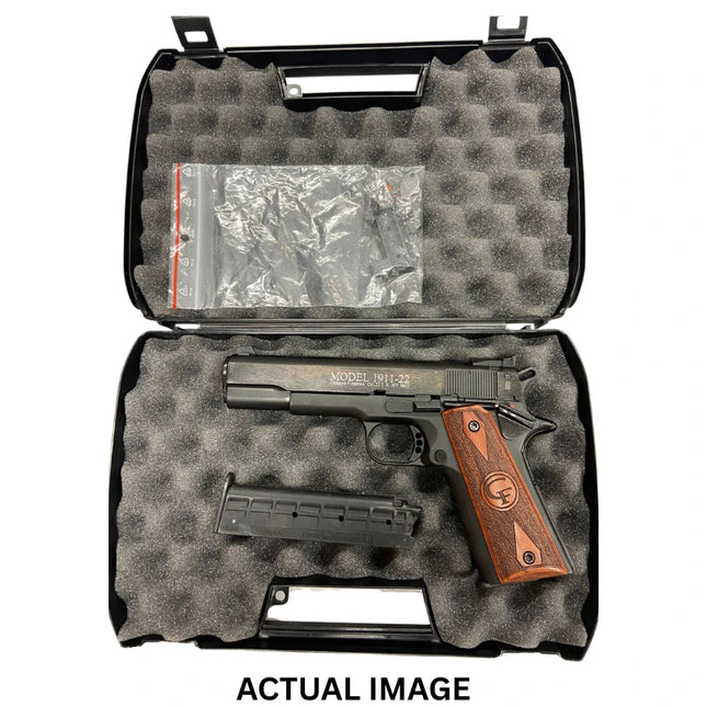 USED CHIAPPA 1911-22 PISTOL 5" BARREL + SPARE MAGAZINE