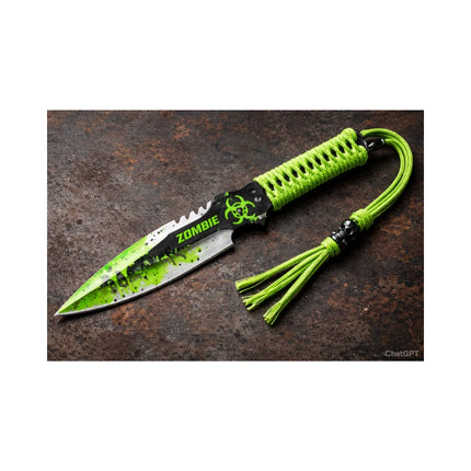 VAN DIEMENS KNIVES ZOMBIE THROWING