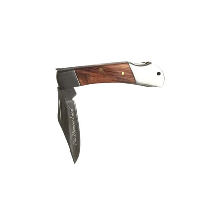 VAN DIEMENS LAND SHERMAN FOLDING KNIFE - TAN